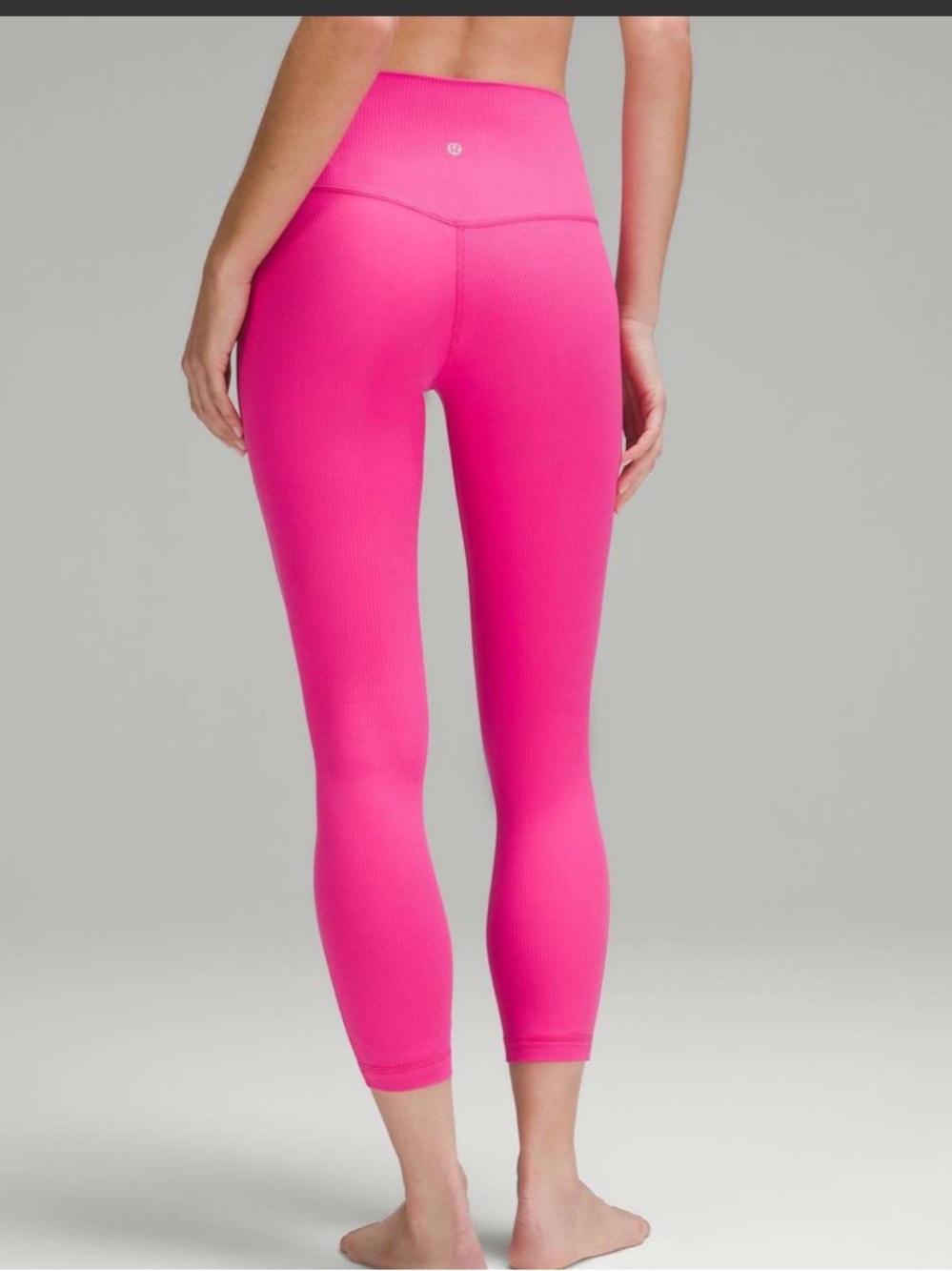 lululemon women’s align leggings 25” size 2 | sonic pink - Picture 2 of 5
